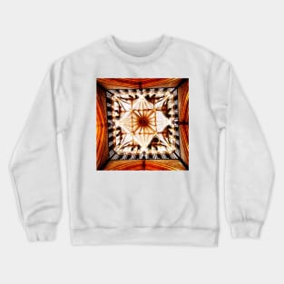 Looking up: Inside the Tower of Lincoln Cathedral Crewneck Sweatshirt